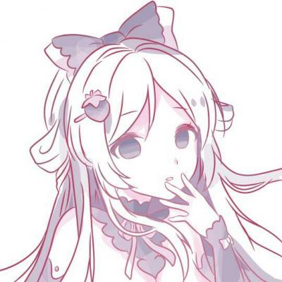 10张超萌女生手绘漫画头像 可爱感拉满