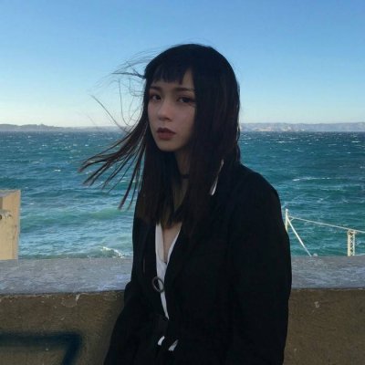 34张高清好看的女生唯美海边QQ头像合集