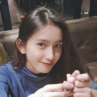 36张高清小清新浅蓝色女生头像合集