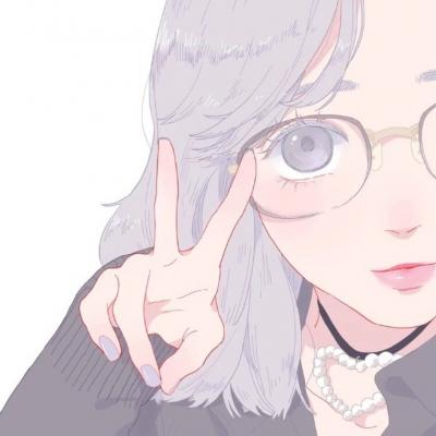 19张清新文艺手绘女孩头像 高清好看又适合当头像