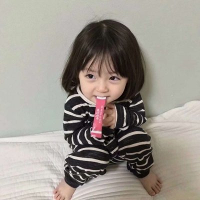 女生萌娃高清头像合集 30张可爱软萌小女孩头像图