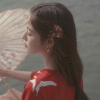 29张带感的古风真人女生微信头像 高清又带点伤感氛围