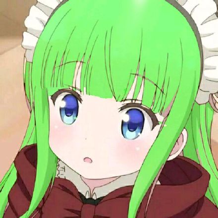 生活要过得去，试试绿头发女生头像？