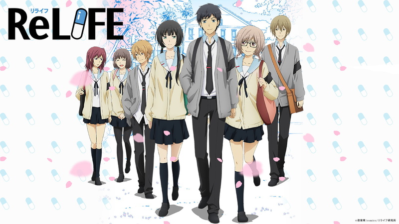 《ReLIFE》动画高清壁纸合集 多款角色任你选