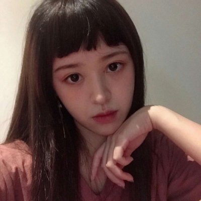 24张高清清纯齐刘海美女头像 好看又耐看