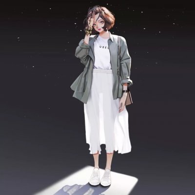 23张高清冷酷霸气动漫女生头像 氛围感拉满