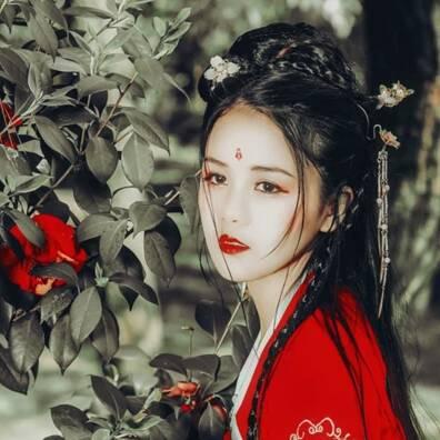 古风红嫁衣女生头像来啦！19张高清唯美红妆美人图合集