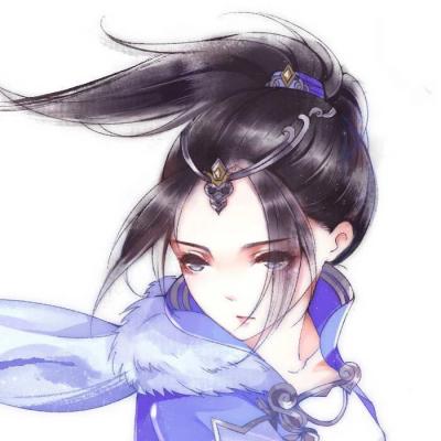 18张高清古风文艺女生动漫头像 氛围感拉满