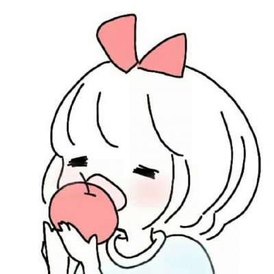 26张高清可爱简约卡通手绘女生头像合集