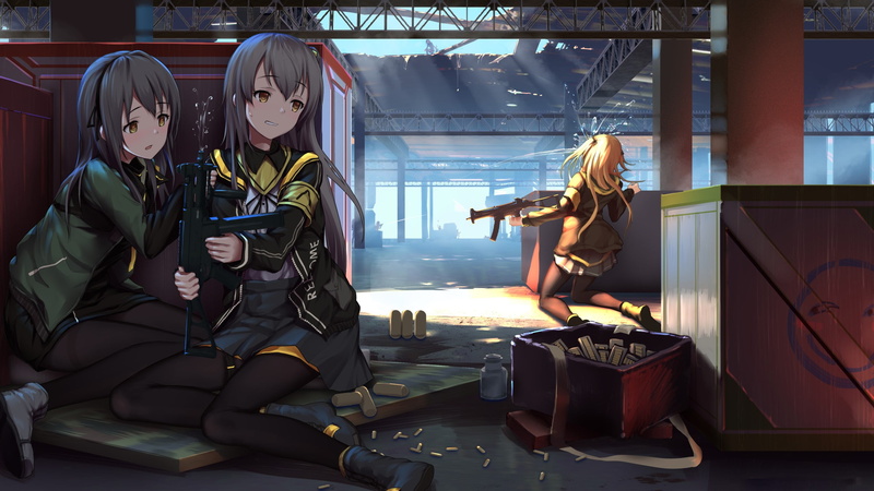 少女前线持枪少女黑丝壁纸合辑