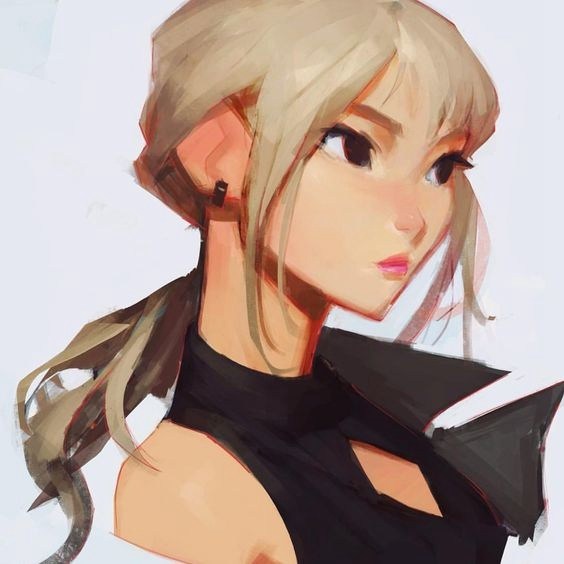 9张超飒的女生冷酷霸气漫画头像合集