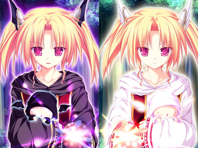 《魔之传说》高清壁纸合集 蕾娜·杰米尼斯与妮娜·杰米尼斯 720P