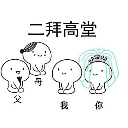 单身狗看了扎心！这套表情包快艾特你想一起拜堂的人