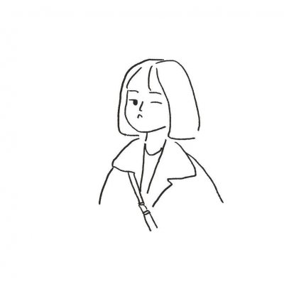 这里有16张高清好看的手绘女生简笔画头像