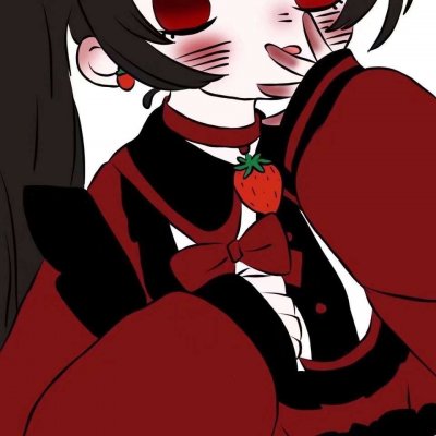 病娇血腥风格动漫女生头像 13张高清素材合集