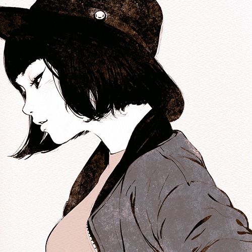 8张清冷又好看的女生漫画头像，氛围感拉满