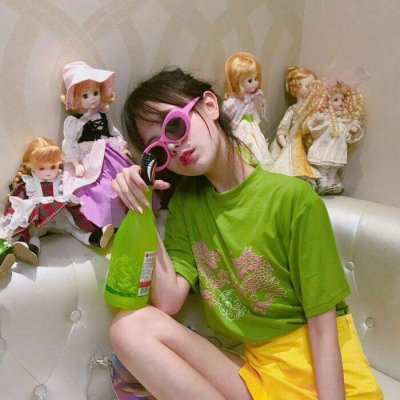 抖音能用的绿色系女生头像！24张高清非主流款来了