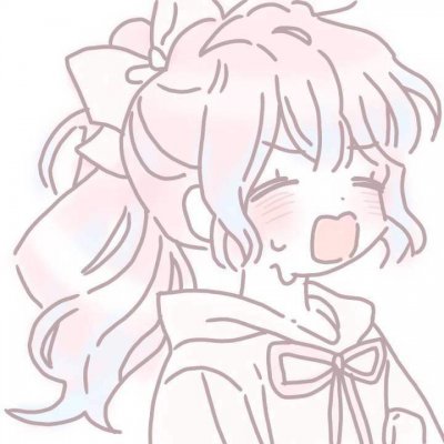 35张粉色系二次元软妹头像 可爱卡通小仙女头像合集