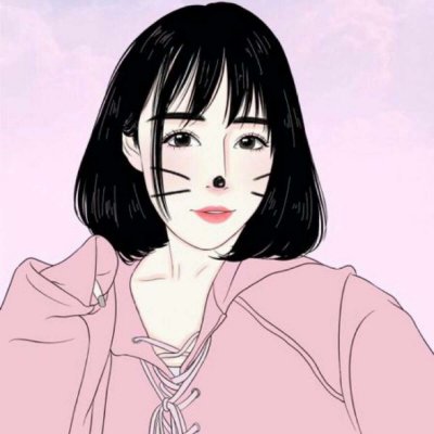 32张高清时尚女生手绘头像合集 氛围感拉满