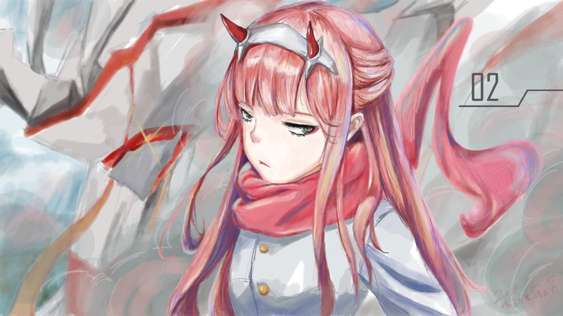 《国家队》女主02绝美壁纸合集 粉发红角绿眼戳中少女心