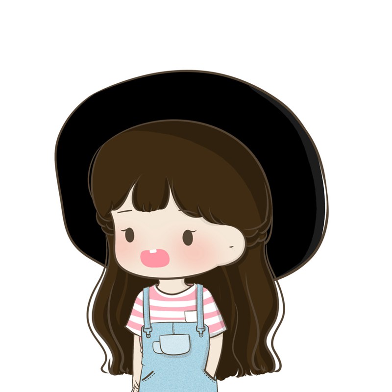 8张高清可爱女孩漫画头像 女生头像专属合集
