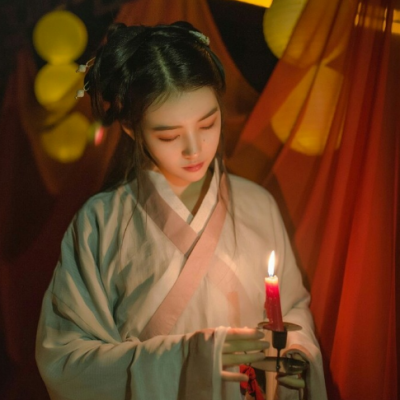 25张高清好看的女生古风真人头像合集