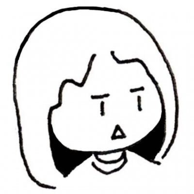 16张可爱女生黑白简笔画头像 高清无水印合集