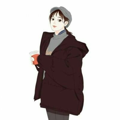 28张简约清新女生手绘头像 高清好看又有个性