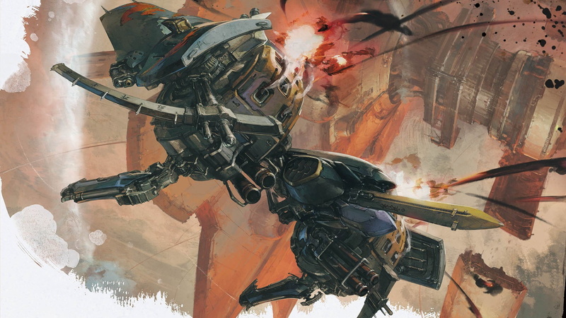 《闪乱神乐机甲空战壁纸 高清1080P版》