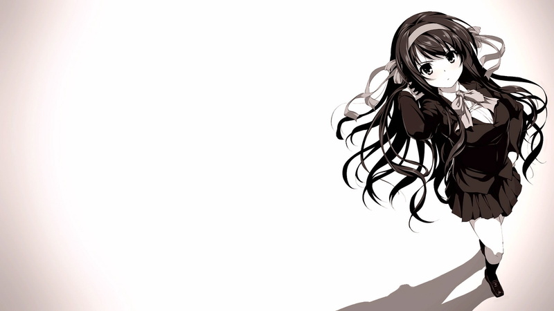 凉宫春日的忧郁高清壁纸 动漫少女爱好者必看