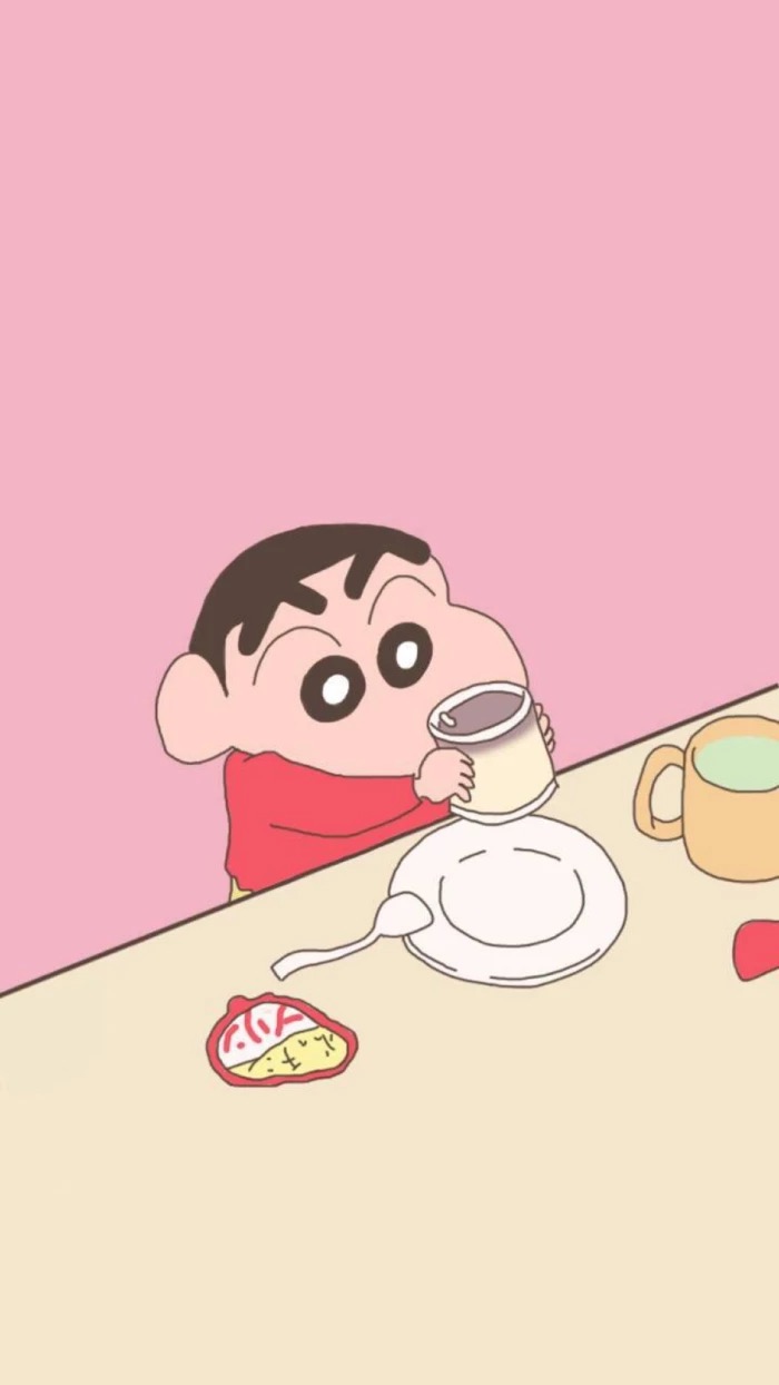 来get这组蜡笔小新手机壁纸啦