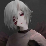 32张高清暗黑系高冷动漫女生头像合集