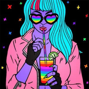 夜店女生头像合集！27张高清性感霸气妩媚美女头像