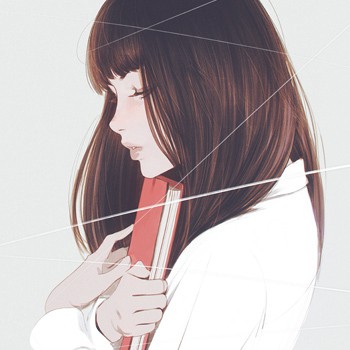 # 9张高清唯美女生漫画头像 适合用作微信头像