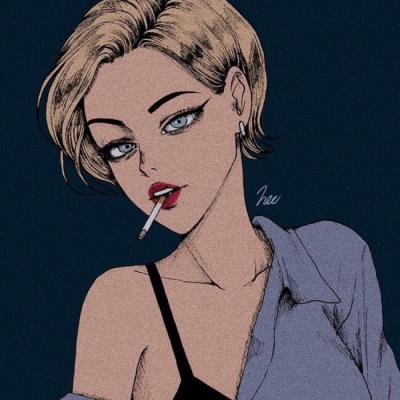 24张高清霸气冷酷动漫女生头像 清冷拽姐感拉满