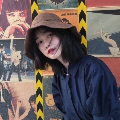 16张高清帅气戴帽女生头像合集 适合当头像用的时尚女生戴帽图片