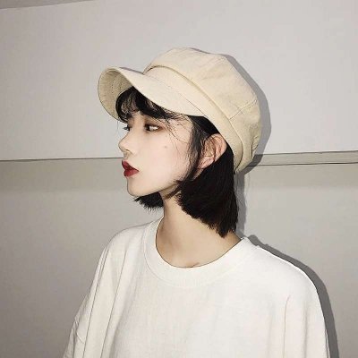 22张女生帽子控微信头像 高清又时尚