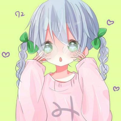 18张高清可爱动漫小女孩头像 软萌感拉满