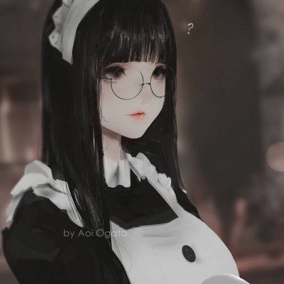 12张高清黑暗系女生动漫头像 氛围感拉满