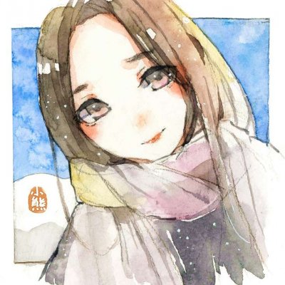 10张超绝水彩女生头像！高清手绘质感直接戳中审美点