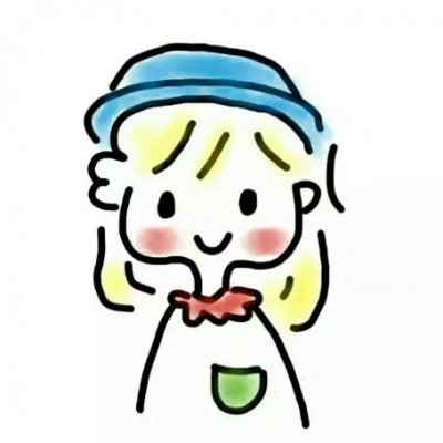 13张超治愈可爱小女孩简笔画头像 高清又好上手