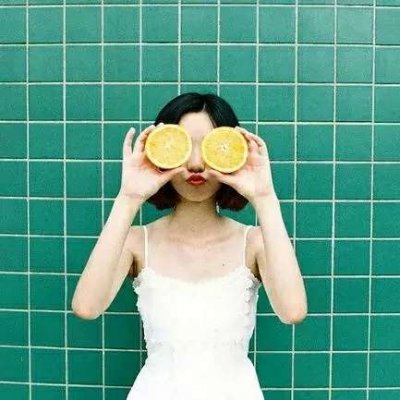 15张高清好看的绿色系女生头像合集