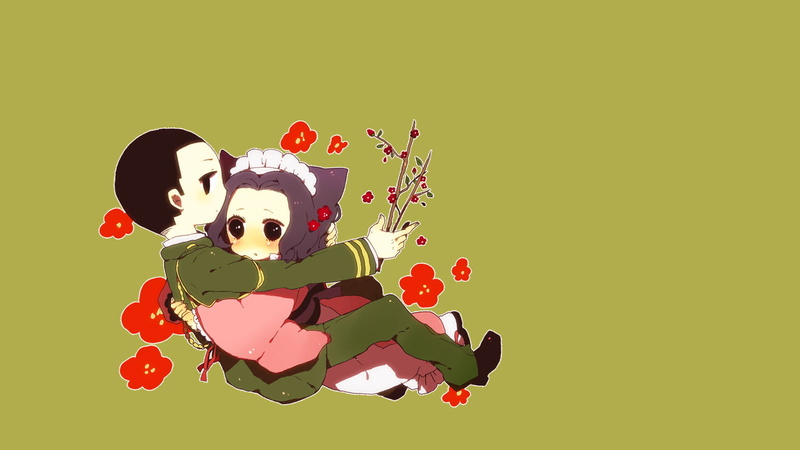 《少女妖怪石榴》高清壁纸合集 720P分辨率