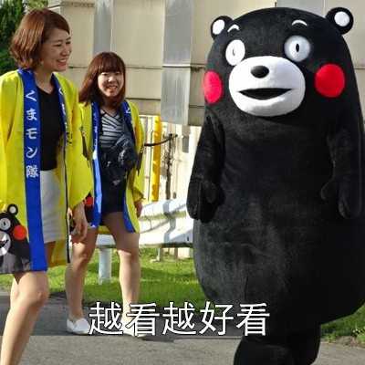 这套熊本熊表情包，看完你第一个想到谁？