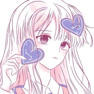 21张高清淡粉色系少女心动漫头像 软妹专属氛围感拉满
