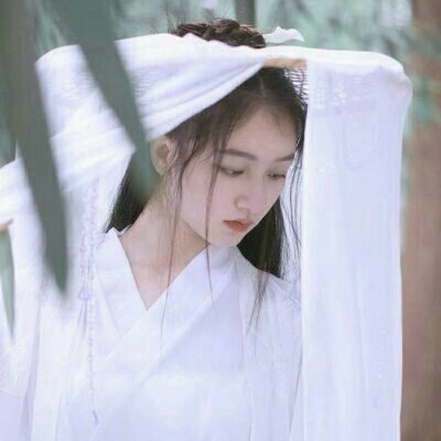 11张高清真人古风女生头像 清新氛围感拉满