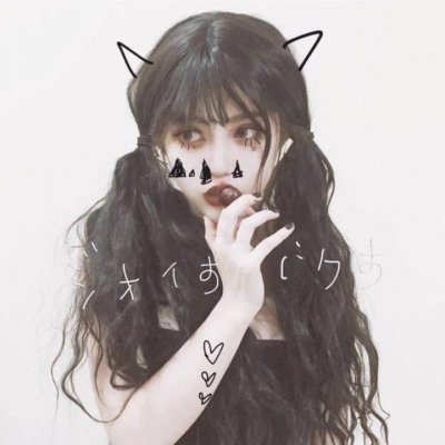 30张高清暗黑系女生个性头像 氛围感拉满