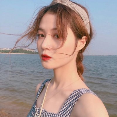36张清新蓝调女生QQ头像 小清新风格高清合集