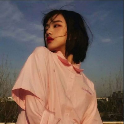 15张高清高冷短发女生头像合集