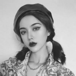 女生黑白超拽QQ头像合集！16张高清质感图直接拿